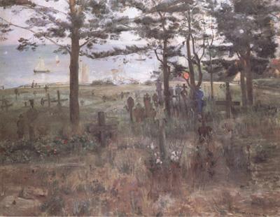 Lovis Corinth Fishermen's Cemetery at Nidden (nn02) china oil painting image